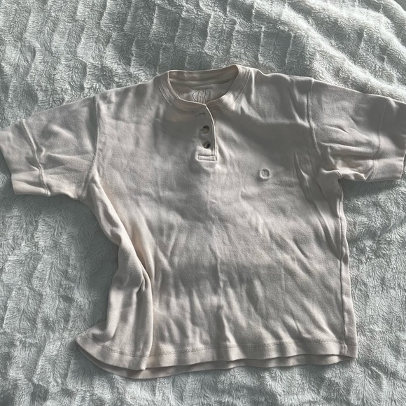 Vintage cream coloured R&R tshirt - Picture 3 of 3